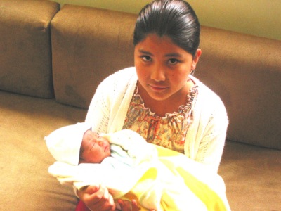 US/Ecuadorian Cousin and new baby